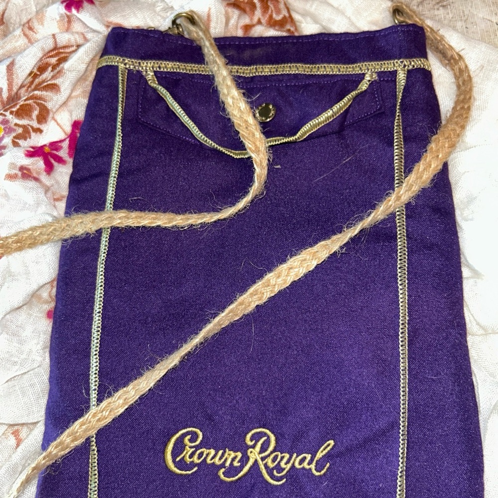 Crown Royal Purple Crossbody Bag
